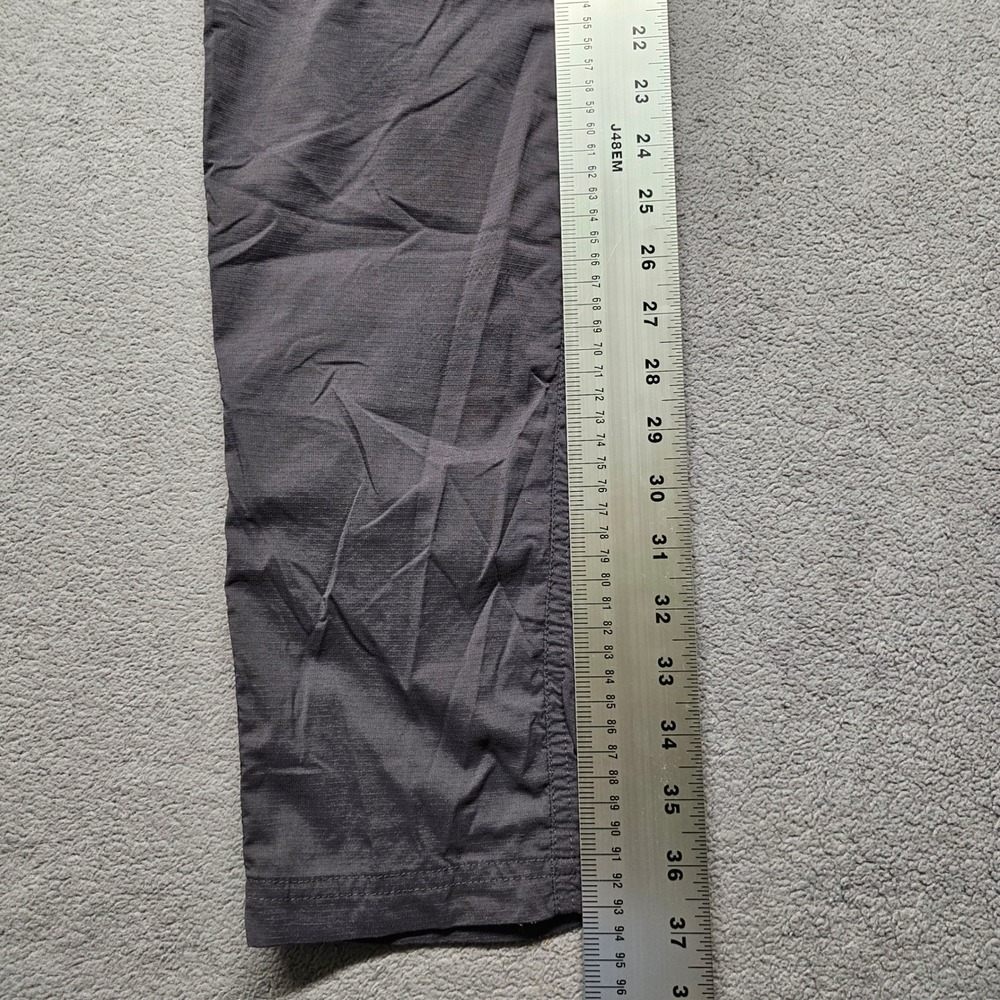 LL Bean Vista Camp Pants Womens Size S Tall Gray Stretch Outdoor TravelHiking - Picture 2 of 11